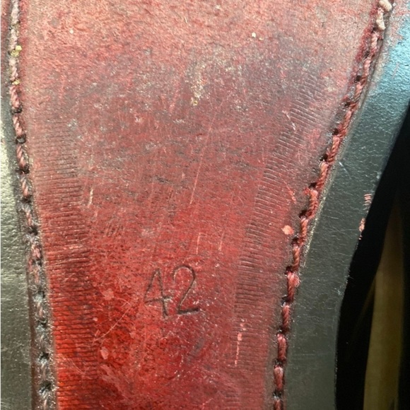 Cobblers Men’s Leather Snakeskin Print Loafer Dress Shoe size 42(9) - Picture 9 of 9